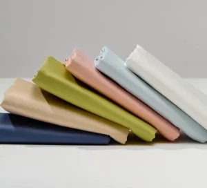 Multi Colors Home Hotel 3 Piece Flat Cotton Sheet Set 200TC 300TC Sateen Fitted Sheet Mattress Cover