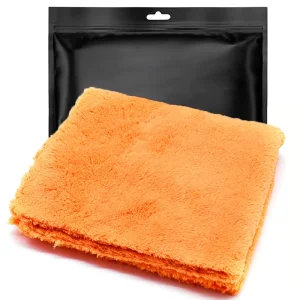 Multi Colour Super Thick Plush 300 500 550gsm 600gsm 60×40 Buffing Car Sewing Cleaning Detailing Cloth Edgeless Microfiber Towel