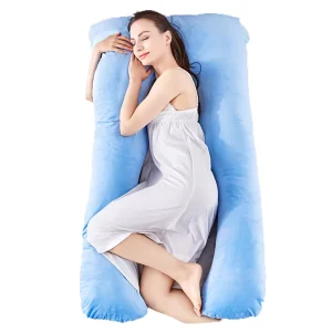 Multi Functional U Shaped Pregnancy Side Sleeping Paternity Pillow Washable Soft Skin Friendly Lightweight Maternity Pillows