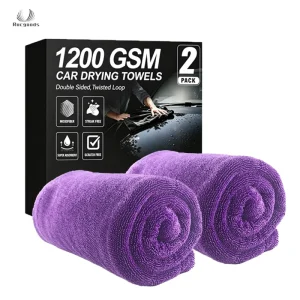 Multi Purpose Car Drying Towel 1600 Gsm Gsm Resistant Car Cleaning Car Drying Towel 1400gsm