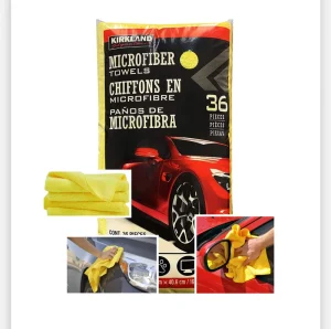 Multi Purpose Car Terry Rag 80Polyester 20Polyamide Scratch and Lint Free Microfiber Towels 36Pack Towel Auto