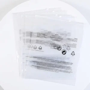 Multi Purpose Clear Zipper Storage Bags Waterproof Organizer for Clothes & Accessories