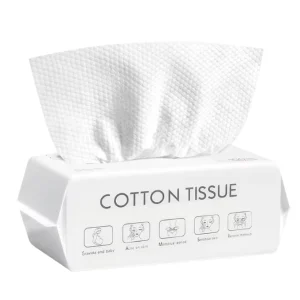 Multi Purpose Deeply Cleansing Disposable Face Towel Cotton Tissue Facial Dry Wipes for Skin Care Make up and Face