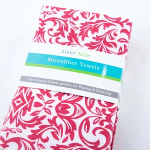 Multi Purpose Disposable Compressed Plain Colorful 100% Polyester Hand Towel Kitchen Use