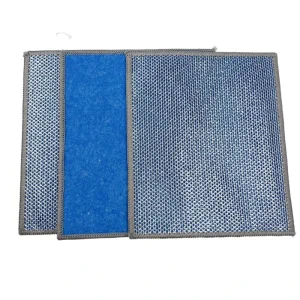 Multi Purpose Rectangle Reusable Quick Dry Microfiber Wipe Scouring Pad Kitchen Cloth Dish Towels