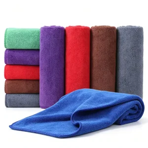 Multi Size 30x30cm 70x140cm Ultra Soft Absorbent Microfiber Car Wash Detailing Drying Towels Household Cleaning Cloth