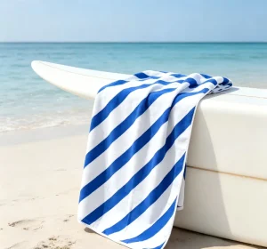 Multi color Microfiber Beach Towel Soft Pool Towel Custom Brand Logo