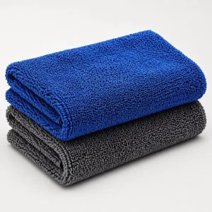 Multi purpose 400GSM Microfiber Car Cleaning Towel Weft Knitted High Absorbent Interior Exterior Detailing Cloth