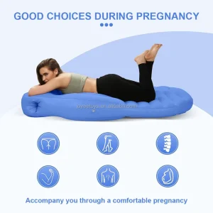 Multi purpose Inflatable Pregnancy Bed Pregnant Woman Sleeping Cushion for Yoga Massage Floating Swimming Pool