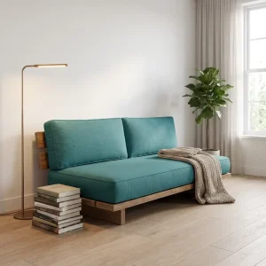 Multi-scene Long Loveseat Sofa Cushion Set Big Seat Cushion Back Pillows Waterproof Removable Cover for Patio Furniture