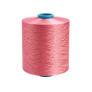 Multicolor 108 120 150D 100% Polyester DTY Yarn Dyed Texturized Filament for Hand Knitting