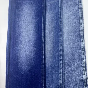 Multicolor Cotton Stretch Twill Woven Denim Fabric 10-12oz Plain Dyed Vintage Wash for Girls & Boys Jackets Pants