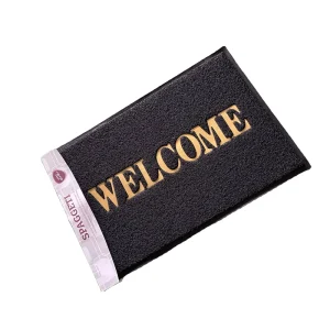 Multicolor Pvc Rubber Material Custom Weight Welcome Door Mat