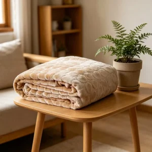 Multicolored and Multi Patterned Soft Cozy Flannel Blanket 100% Polyester for Bed Sofa Travel Use