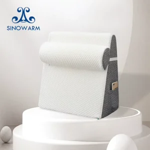 Multifunction Bed Wedge Triangle Pillow Memory Foam Bed Wedge Pillow Large Headboard Bedside Cushion Pillow