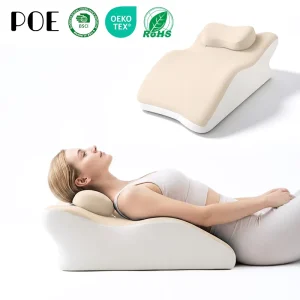 Multifunctional Comfortable Bed Pillow Antibacterial Anti-Mite Features Portable Neck Aid for Reading Couples Sex Position Body