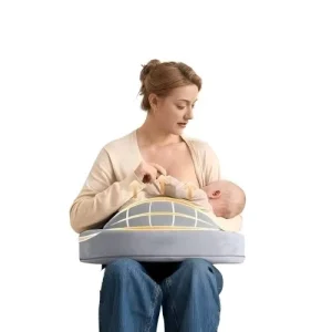 Multifunctional Cotton Nursing Pillow with Ergonomic Design for Maternity Breastfeeding and Bottle Feeding