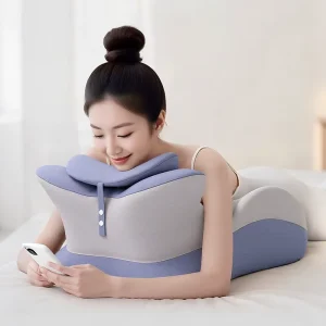 Multifunctional Ergonomic Memory Foam Prone Support Pillow for Bed Reading Phone Use Laptop Support Chest Chin Support Pillow
