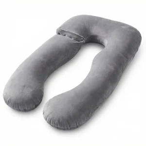 Multifunctional Hugging Pillow Detachable U Shape Maternity Pillow for Waist & Belly Support Customizable Washable