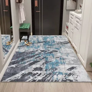 Multifunctional Non Slip Cleaning Entrance Area Crystal Velvet Door Mat