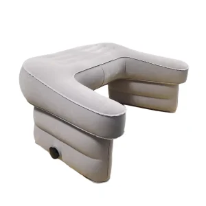 Multifunctional Portable Bed Rest Inflatable Soft Lap Desk Pillow Foldable Air Lap Pillow for Reading Gaming & Working