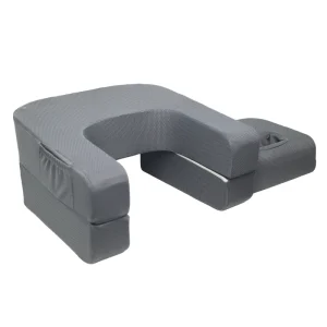 Multifunctional Reading Pillow, Soft Cooling Breathable Memory Foam Pillow, Travel Rest Pillow for Gaming and Relaxing