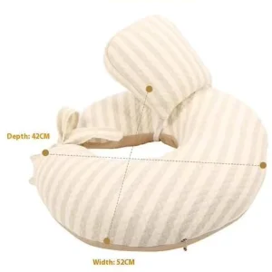 Multifunctional U Shaped Feeding and Side Sleeping Nursing Pillow Cushion for Maternity Care