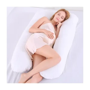Multifunctional U Shaped Full Body Pregnancy Pillow PP Cotton Removable Pillowcase Sleeping Cushion Maternity Pillow