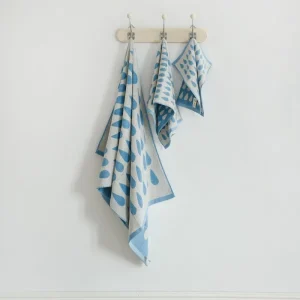 Multiple Patterns Soft Skin friendly Towel Nordic Style Jacquard Cotton Towels for Home Daily Use
