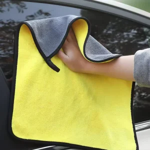 Multipurpose Household Car Beauty Polishing Super Absorbent Plush Microfiber Cleaning Cloth Soft Car Wash Towels Custom logo