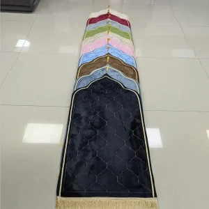 Muslim Islamic Prayer Mat Thick Foam Muslim Prayer Mat Islamic Prayer Rug Animal Print Polyester Modern Rectangle Kitchen Mats
