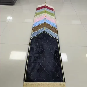 Muslim Islamic Prayer Mat Thick Foam Muslim Prayer Mat Islamic Prayer Rug Animal Print Polyester Modern Rectangle Kitchen Mats