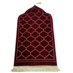 Muslim Islamic Prayer Mat Thick Foam Prayer Rug Polyester Modern Rectangle Mats