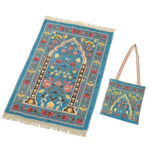 Muslim Prayer Carpets and Rugs Islam Luxury Mosque Prayer Rug Portable Prayer Mat