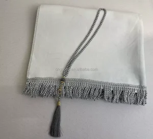 Muslim Prayer Mat Islamic Very Thick Prayer Rug Luxury Sajadah for Men Women Polyester Modern Rectangle Bedroom Mat
