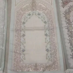 Muslim Prayer Mat Islamic Woven Jacquard Prayer Rug Luxury Sajadah Modern for Men Women