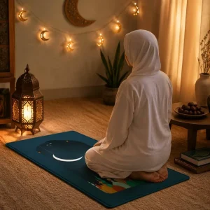 Muslim Prayer Mat Memory Foam Printed Customized