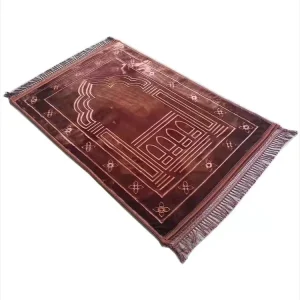 Muslim Prayer Mat Soft Non Slip Base Islamic Prayer Rug with Bag Design
