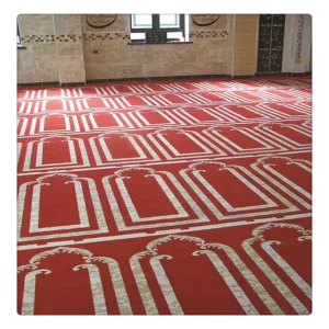 Muslim Prayer Mat carpet High Quality Wall to Wall Printed Mosque Carpet Muslim Prayer Carpet