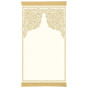 Muslim Prayer Rug Islamic Cushioned Prayer Mat Travel Design Cylinder Polyester Square Modern Simplicity Home Eid Ramadan