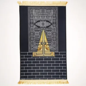 Muslim Prayer Thickened Carpet Flannel Floor Mat Square Prayer Printed Thick Mats