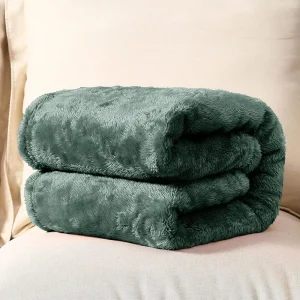 Muslin Soft Blanket Muslin Fleece Warm Blanket Microfiber Blankets for Sublimation