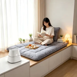 N1912 Electric Baby Pregnant Safe Water Heating Blanket Silent Circulating Constant Temp Mattress Pad for Household Car Use