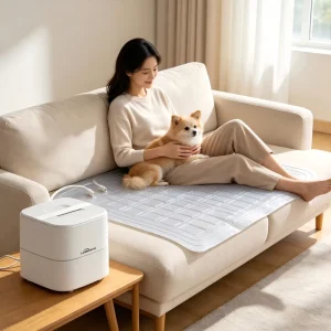N1918 P Pet Constant Temperature Water Heating Pad Remote Control Overheat Protection 55x100cm Radiation Free Warming Blanket