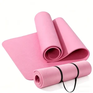 NBR Yoga Mat 8/10/mm Extra Thick 183x61cm High Density Non Slip Cushioned Pilates Fitness Mat Custom Logo Manufacturer