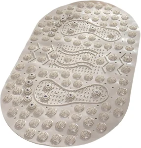 NEW Bathtub Mat Rubbing Stone Bathroom Foot Massage Non slip Toilet Floor Bath Shower Mat with Suction Cups