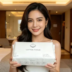 NEW Pure Cotton Thick Fabric Facial Tissue Beauty Paper Towel Disposable Soft Towel Suitable for Both Dry and Wet Use OEM
