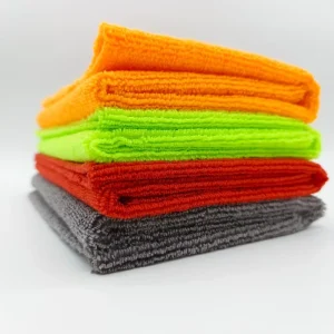 Nano Microfiber Cleaning Towels Edgeless All Working Car Cleaning Cloths 350gsm Weight Microfibre Washing Cloth China