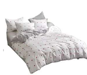 Nantong 2 Sets Moq 13372 Cotton Queen Bedding Set From Turkey