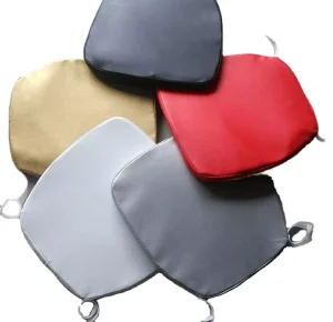 Napoleon Chiavari Chair White PU Leather Cushions Factory Outdoor Spaces Cooling Seats Lumbar Pillows Seat Cushions